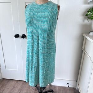 Gundrun Sjoden Dress Women's midi striped Sleeveless